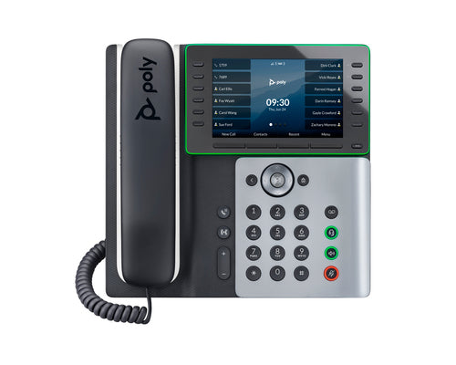 HP Poly Edge E550 IP Phone and PoE-enabled