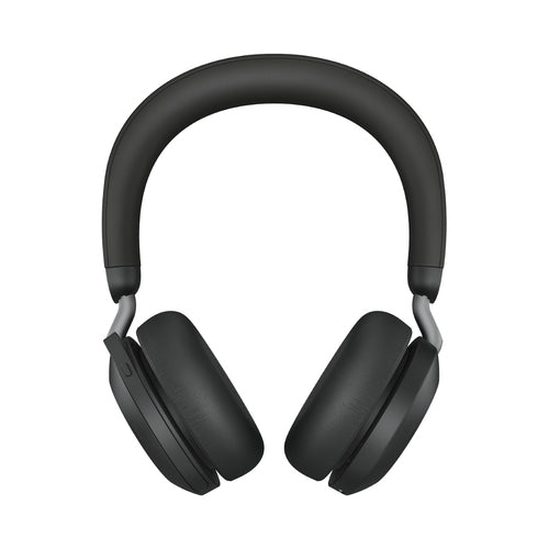 Jabra Evolve2 75 MS Stereo Wireless Headset – Active Noise Cancellation, USB-A, Bluetooth (Microsoft Teams Certified)